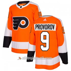Män Ishockey Philadelphia Flyers Tröja Ivan Provorov 9 Adidas 2017-2018 Orange Authentic
